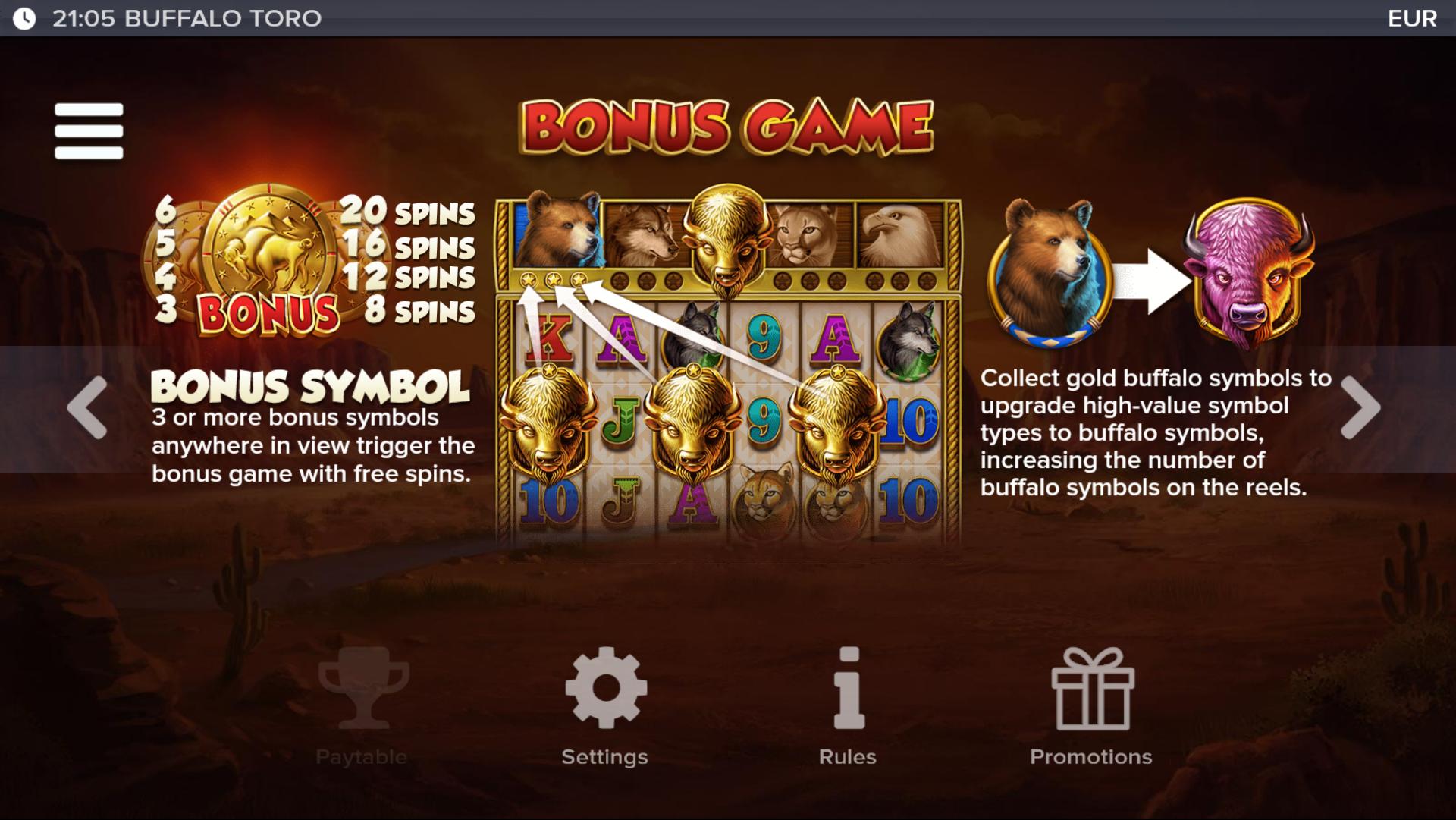 Bonus Game Feature