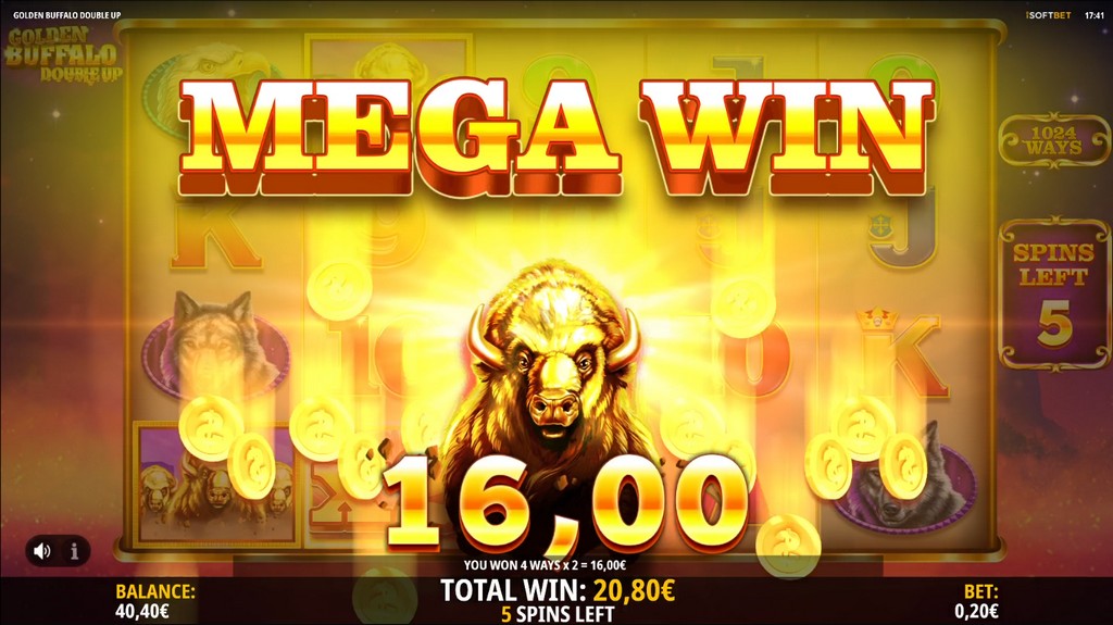 Registration step on the official 1win website to play the Golden Buffalo Double Up